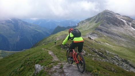Singltrek v Savoie Enduro 4.2